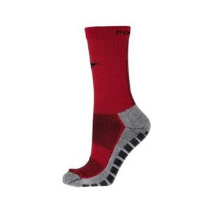 Meia Penalty Grip Cano Alto Kit 2 Pares - Vermelho e Preta - 33-38