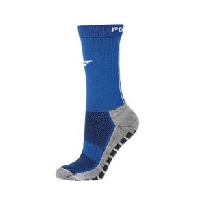 Meia Penalty Grip Cano Alto Kit 2 Pares - Azul e Branco - 33-38