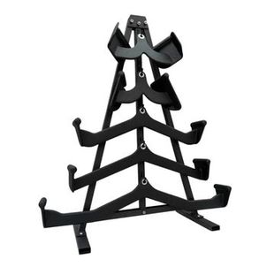 Kit com 5 Puxadores Anatômicos + Suporte Ahead Sports Preto