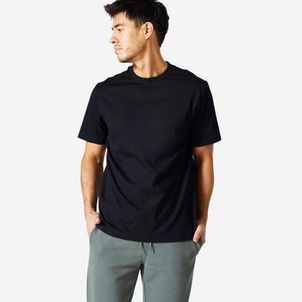 Camiseta Masculina de Pilates Essentials 500 Domyos