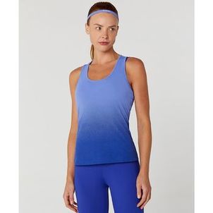 Regata Feminina Dry Fit Alto Giro Azul Degrade 2411607