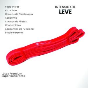 Elástico Power Band   - Vermelho - Leve