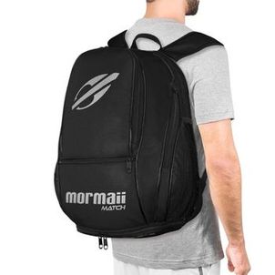 Mochila Mormaii Match Beach Tennis Preta