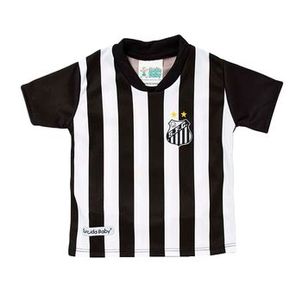 CAMISETA TORCIDA BABY SANTOS SUBLIMADA INFANTIL