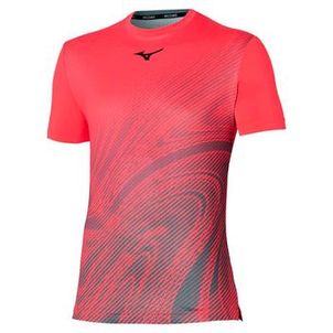 Camiseta de Tennis Masculina Mizuno Charge Shadow Graphic