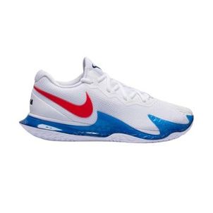 Tênis NikeCourt Zoom Vapor Cage 4 Rafa  - Branco e Azul