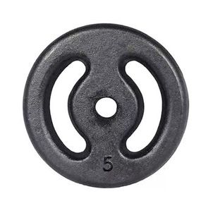 Anilha de Ferro Pintada  Vazada  - 5kg