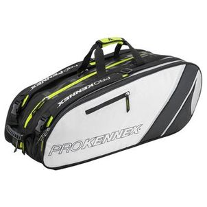 Raqueteira ProKennex Tripla X12 Cool - Cinza e Preto