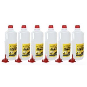Kit 6 Silicone para Esteira Lubrificante Liquido Ergometrica 1 L