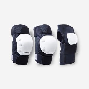 Kit Proteção de Patins FIT500 Marinho