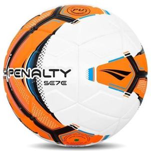 Bola de Futebol Society Penalty Se7e Ultra Fusion XXIV - Branca e Amarela