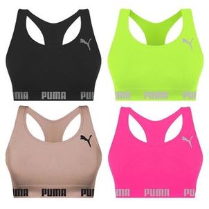 Kit 4 Tops Puma Nadador Sem Costura Feminino