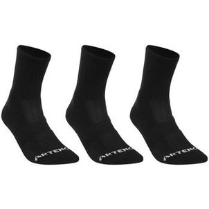 Meia Cano Alto Artengo (Kit com 3 pares) Preta