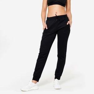 Calça Moletom Feminina de Treino Preta