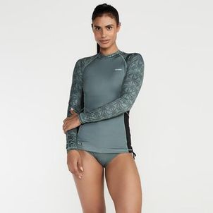 Camiseta Feminina Manga Longa Fpu50+ 500 - Olaian