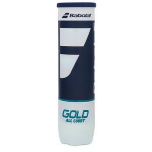 Bola de Tênis Babolat Gold X 4 (All Court - Tubo com 4 bolas)