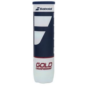 Bola de Tênis Babolat Gold Championship X 4 (All Court - Tubo com 4 bolas)