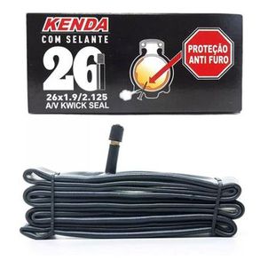 Câmara De Ar 26 X 1.9/2.125 Kenda Selante Anti Furo Vacinada