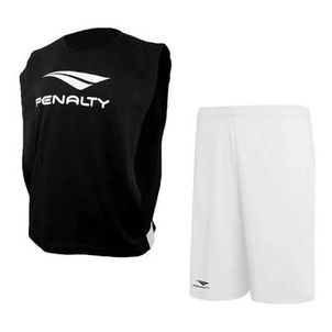 Kit Futebol Penalty Colete + Calção Juvenil