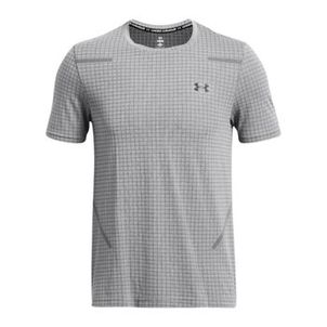 Camiseta Under Armour Seamless Grid Masculina - Cinza