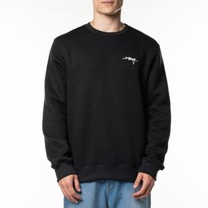 Moletom Billabong Careca Signature 305G WT24 Preto