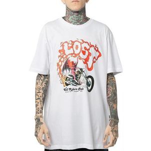 Camiseta Lost Hell Riders WT24 Masculina Branco