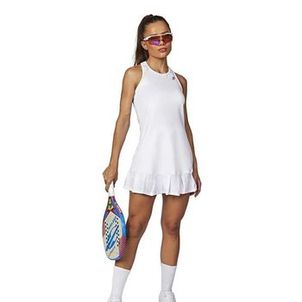 Vestido Mormaii com Shorts com Barra Plissada Tennis e Beach - Branco