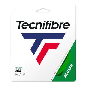 Corda de Squash Tecnifibre 305 17L - 1.20 (Set Individual com 8 metros) - Verde - 1.20