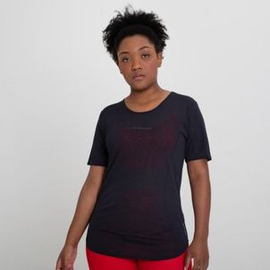 Camiseta Feminina de Treino 500 Chumbo