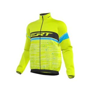 Jaqueta Corta Vento Ciclismo Masculina ERT Cycling Team Azul