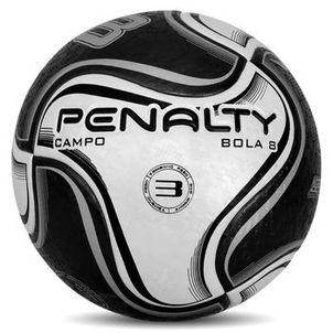 Bola de Futebol de Campo Penalty 8 N3 XXIV - Branco e Preto