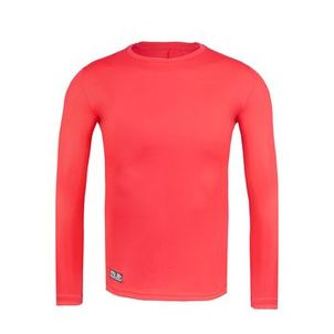 Camiseta infantil de manga comprida com proteção UV Rosa