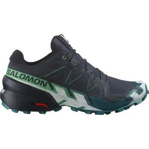 Tênis Masculino Speedcross 6 Preto e Verde Trail Running Salomon