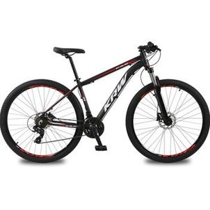 Bicicleta Aro 29 KRW Alumínio 24 Vel Freio a Disco Hidráulico R5