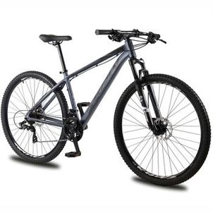 Bicicleta Aro 29 KRW Alumínio Shimano TZ 24 Velocidades Freio Hidráulico Suspensão Mountain Bike KR8