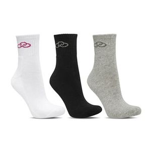Meia Olympikus Cano Médio pacote c/ 3 pares Feminino