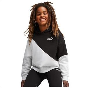 Blusa Moletom Puma Power Cat Hoodie Tr G Infantil