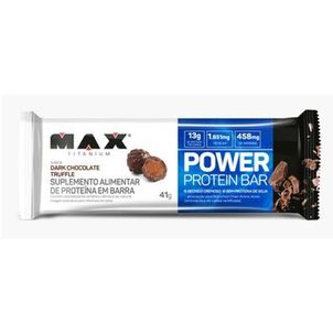 Barra de proteina Power Protein Bar 41G Cookies Max Titanium