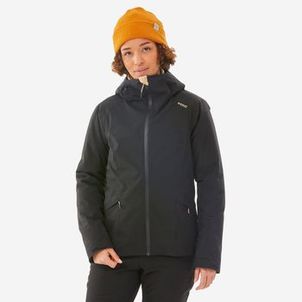 Jaqueta Feminina Ski 500 Impermeável Térmica Pista Neve Preto