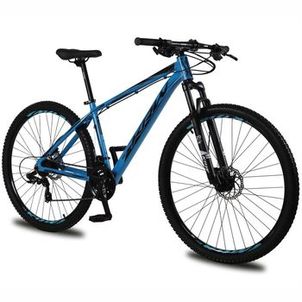 Bicicleta Aro 29 KRW Alumínio Shimano TZ 24 Velocidades Freio Hidráulico Suspensão Mountain Bike KR8