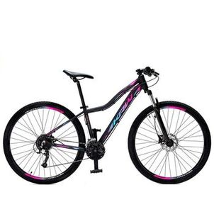 Bicicleta Aro 29 KRW Destiny Alumínio Shimano TZ 24 Vel Freio Hidráulico SX6