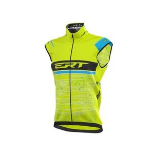 Colete Corta Vento Ciclismo Masculino ERT Cycling Team Azul