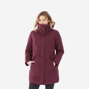 Casaco Feminino de Trilha SH500 -10°C Quechua Marrom-chocolate