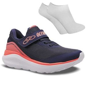 Kit Tênis Olympikus Smash Infantil + Par de Meia
