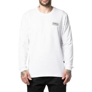 Camiseta Billabong Manga Longa Crossboards WT24 Branco