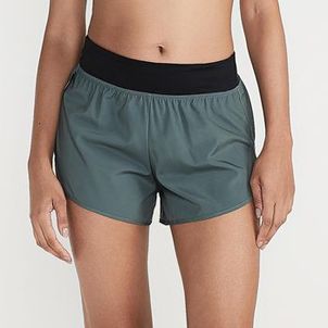 Short Feminino de Surf E Bodyboard Olaian Verde-militar