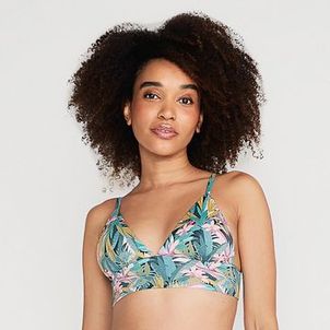 Biquíni Sutiã feminino de Surf Triângulo Olaian Verde