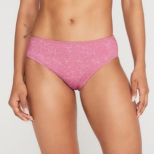 Biquíni Calcinha Franzida de Surf Olaian Lilas
