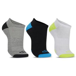 Meia Olympikus Cano Invisível pacote c/ 3 pares Masculino