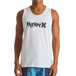 Regata Hurley Rash SM25 Masculina Branco